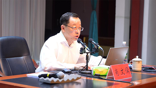 “时代楷模”肖文儒做客永利集团3044欢迎光临“八角讲坛”